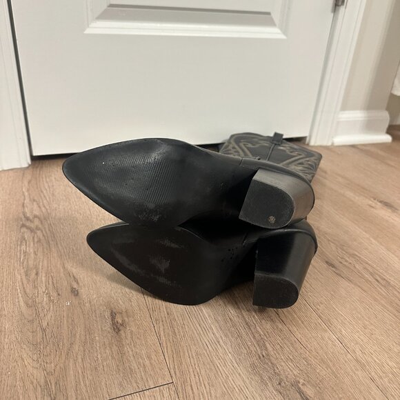 STEVE MADDEN Lasso Knee High Western Boot in Black Multi Size US 10 - Picture 8 of 13